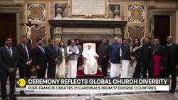 Pope Francis Elevates 21 New Cardinals, Ceremony Reflects Global Church Diversity News Clip