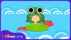Jump Like A Frog - The Kiboomers Preschool Songs & Nursery Rhymes About Animals Instructional Video