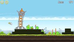 Angry Birds Level 4-21 Walkthrough Instructional Video