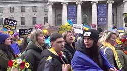 Ukrainians in Dublin told ‘our home is your home’ on anniversary of war News Clip