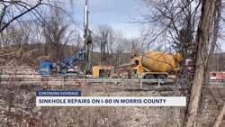 NJDOT: I-80 sinkhole repairs in Wharton expected to take several weeks to complete News Clip