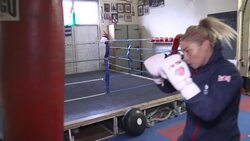 Lauren Price Training Slow Motion News Clip