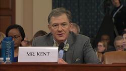 Trump impeachment: Top US diplomat tells of alarm News Clip