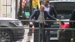 Foreign Secretary Dominic Raab arrives at Marr show News Clip