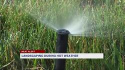 Landscaping care, tips for your lawn during extreme heat News Clip