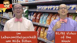 Intermediate German #21: Asking for Help in a German Grocery Store Instructional Video