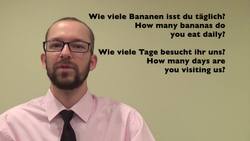 Wie, wie viel, & wie viele - 3 Minuten Deutsch Lesson #17 - Deutsch lernen Instructional Video