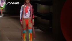 British rapper Tinie Tempah makes catwalk debut in London News Clip
