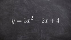 How to solve a quadratic using the quadratic formula Instructional Video