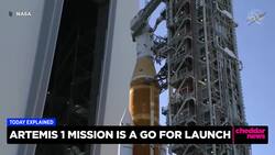 Today Explained: Artemis 1 Is a 'Go' for Launch News Clip