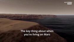 Could this inflatable house be where humans live in the future on the surface of Mars? News Clip