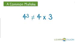 Finding the Value of a Number with Exponents Instructional Video
