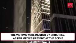 Hezbollah Missile Strike On Central Israel Kills Woman, Injures Five Amid Intense Rocket Barrages News Clip