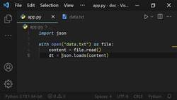 The Ultimate Guide to Python Programming With Python 3.10 - JSON as a String Instructional Video