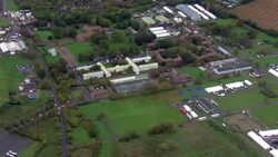 Aerials of Manston immigration centre News Clip