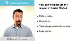 Marketing - How to Measure the Impact of Social Media Instructional Video