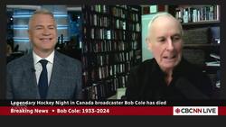 Ron MacLean shares memories of hockey broadcasting legend Bob Cole News Clip