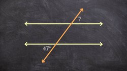 How To Use Alternate Exterior Angles to Find the Missing Value of an Angle Instructional Video