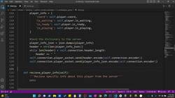 The Art of Doing - Python Network Applications with Sockets - Online Multiplayer Game Part 6 - Starting the Game on the Server Instructional Video