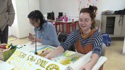 CLEAN : University project pairs together students and disabled artists in Mulhouse News Clip