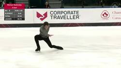 Roman Sadovsky sits in 1st after men's short program at nationals News Clip