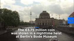 Big Maple Leaf: Four men go on trial accused of stealing huge gold coin from Bode Museum, Berlin News Clip