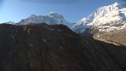 Hindu Kush Glacier Stockshots News Clip