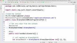 Spring Framework Master Class - Java Spring the Modern Way - Spring Unit Testing with an XML Context Instructional Video
