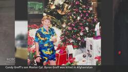 Silver Cross medal awarded to mother of last soldier killed in Afghanistan News Clip