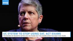 University Of California System To Gradually Stop Using SAT, ACT Exams News Clip