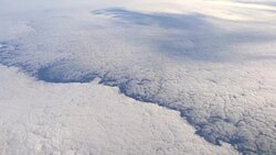 Flight above the clouds in 4k Stock Footage