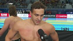 Ilya Kharun on men's 100m butterfly bronze medal win: "I really deserved this" News Clip