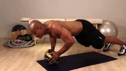 How to Do a Medicine Ball Push-Up Instructional Video