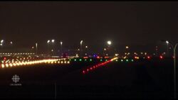 Air Canada flight makes emergency landing at Madrid's international airport News Clip