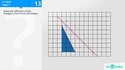 KS2 Primary Maths Age 9-13 - Reflection: - Explained Instructional Video