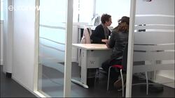 French unemployment slips, still high News Clip