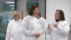 Chancellor visits Quell Therapeutics News Clip