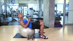 How to Do Stability Ball Exercises at the Gym Instructional Video