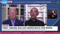 Obama Displays His Political Muscle As He Stumps for Biden At The DNC News Clip