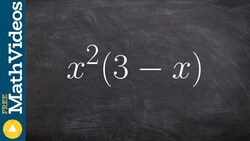 Multiplying a monomial by a binomial Instructional Video