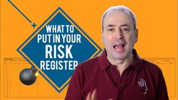 What to Put in Your Risk Register (Risk Log) Instructional Video