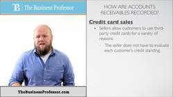 Recording Accounts Receivables and Credit Card Transactions Instructional Video