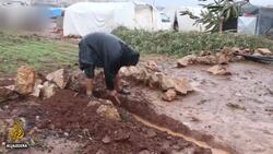 Syria refugee camps face wrath of winter rains News Clip