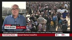 Thousands return to northern Gaza after Israeli military opens corridor News Clip