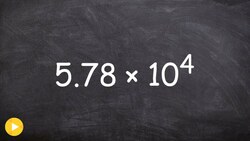 How to convert scientific notation in real numbers Instructional Video