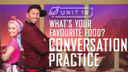 What's your favourite food?: Part 1 - Conversation Practice Instructional Video