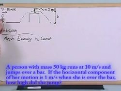 Potential Energy And Energy Conservation: Solving a problem Instructional Video