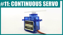 Continuous Rotation Servo Motors and Arduino Instructional Video