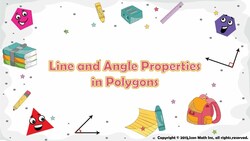 Line and Angle Properties in Polygons Instructional Video