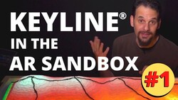 Keyline® in the AR Sandbox #1: Contour Lines and Water Flow Instructional Video